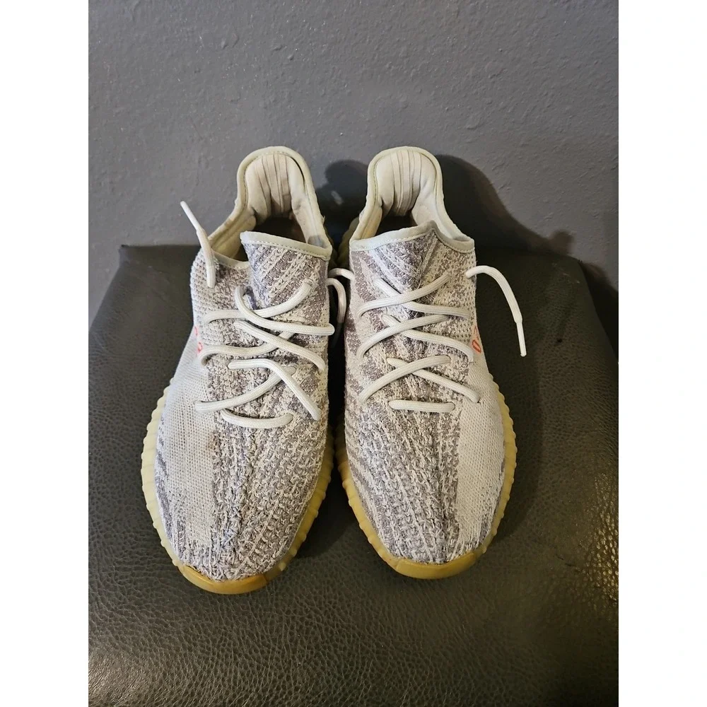 Adidas Yeezy Boost 350 V2 Low Zebra White-Black Men's Size 10‎ great cond. (S115